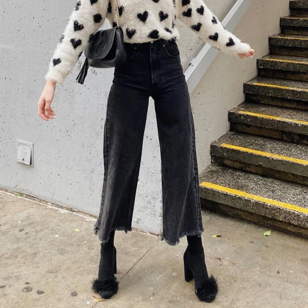 Cropped Flare Pant from Abercrombie